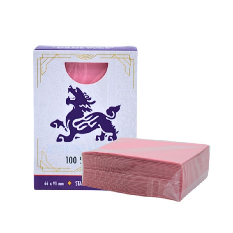 Kyrin Amor 100 Sleeves - Rough - Matte