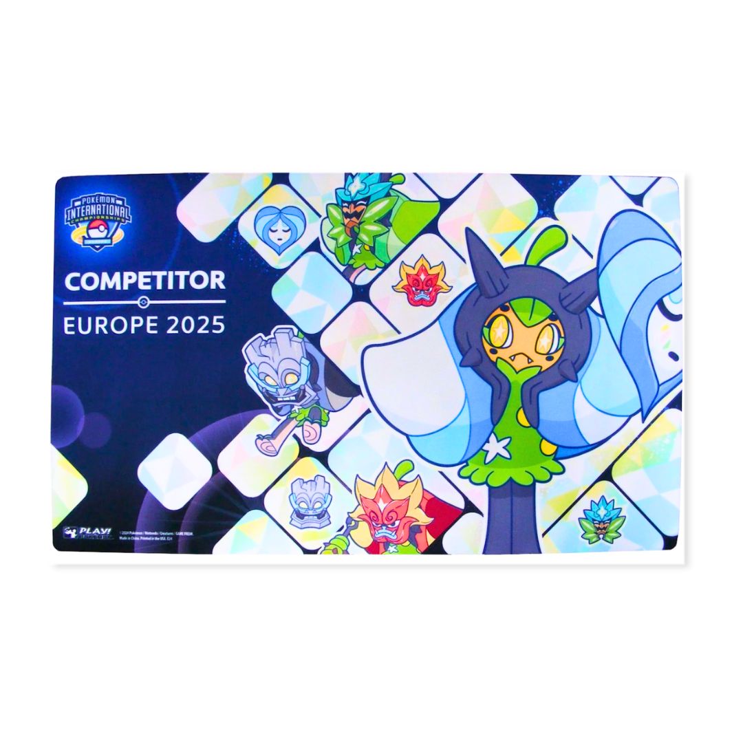 Pokemon Europe International Championships Competitor Playmat EUIC 2025 Ogerpon [OPEN]