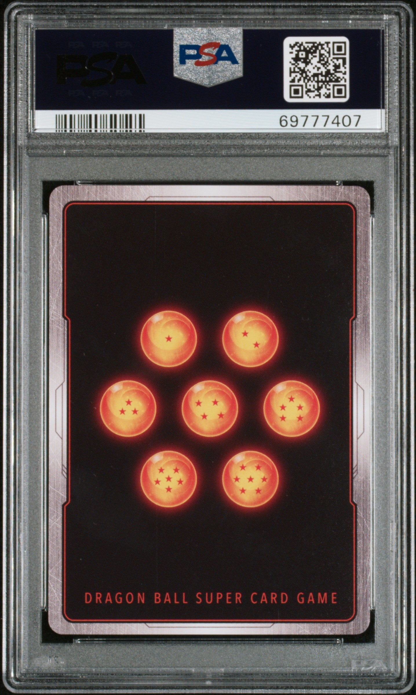 Height/Mastery Goku Special Rare Dragon Ball Super Card Game Series 4 Colossal W (Back)