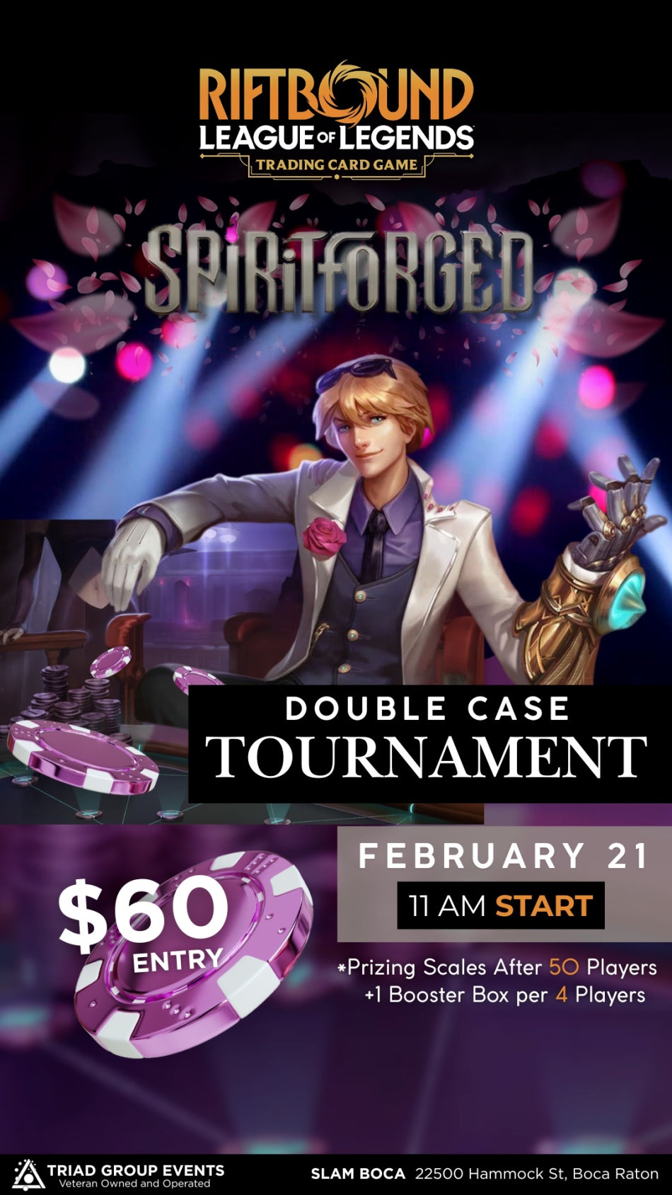 Riftbound: Spiritforged Double Case Tournament