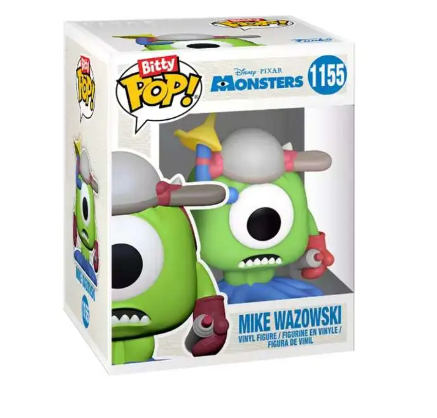 Funko Pixar Bitty POP! Mike Wazowski Micro Figure #1155 [Loose]