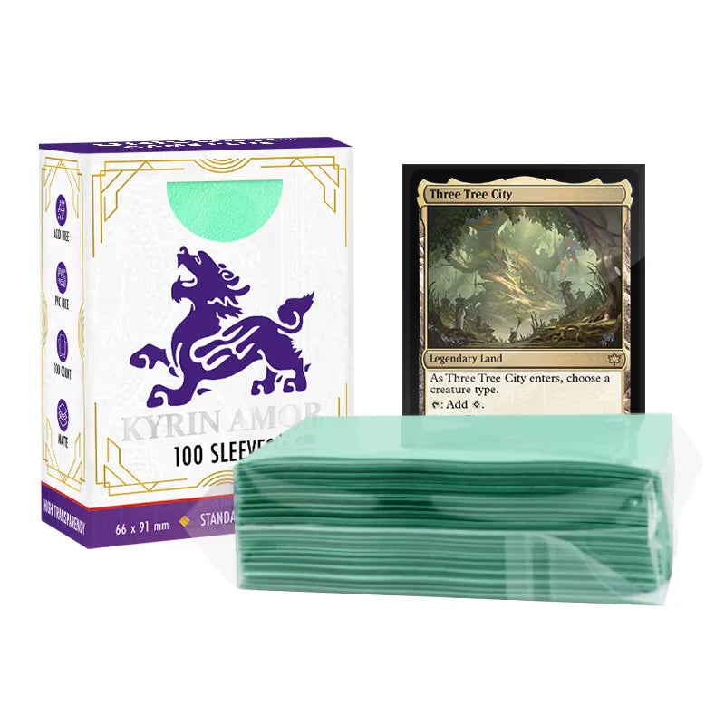 Kyrin Amor 100 Sleeves - Rough - Matte
