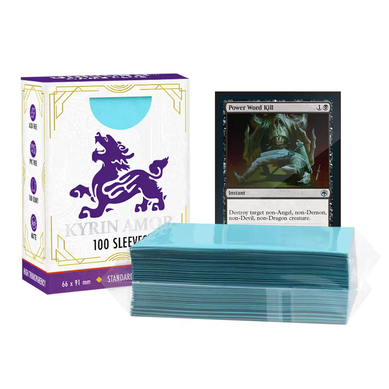 Kyrin Amor 100 Sleeves - Rough - Matte