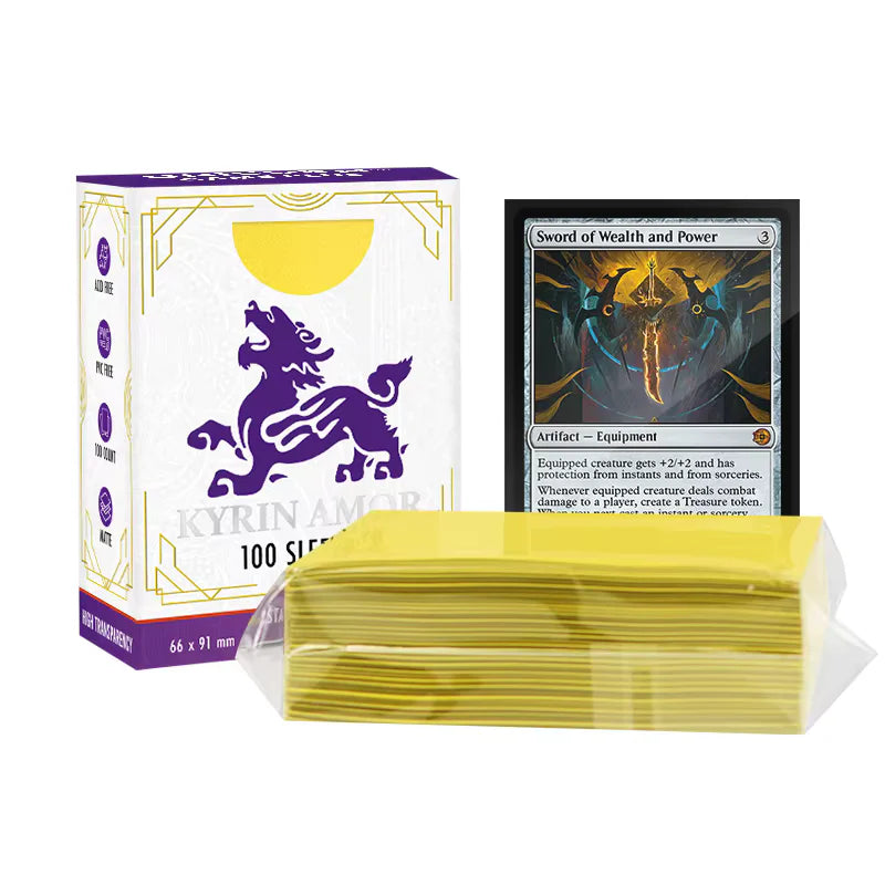 Kyrin Amor 100 Sleeves - Rough - Matte