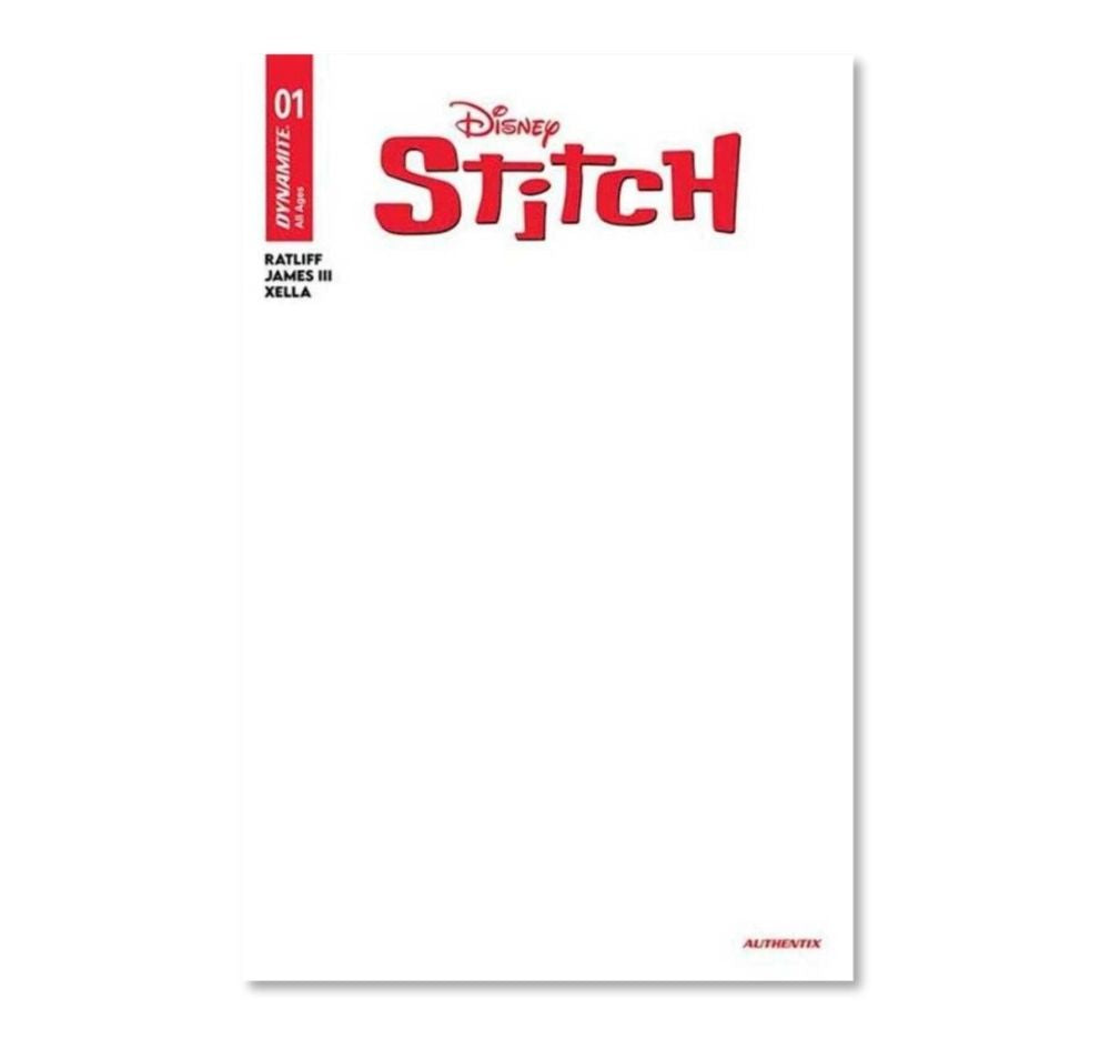 Stitch #1 Cover G Blank Authentix Variant