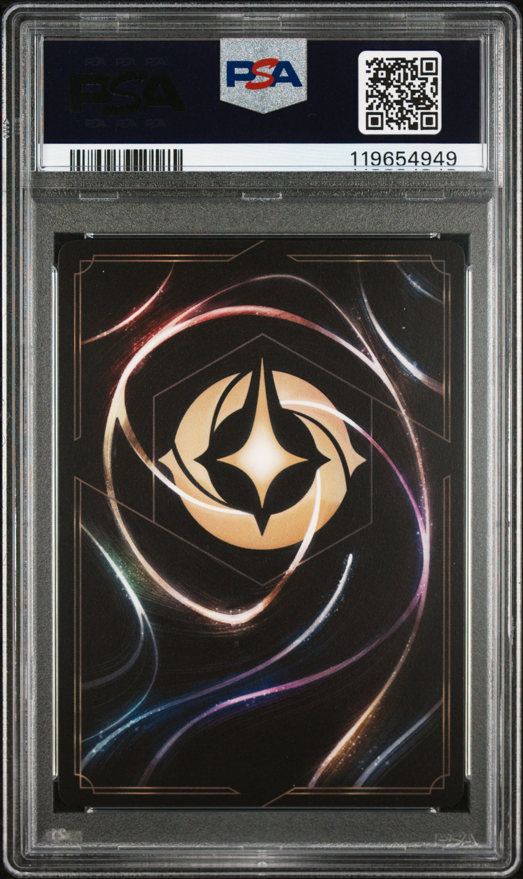 Baymax Side Event Disney Lorcana En C1-Lorcana Challenge Promo 9 NM PSA 8 (Back)