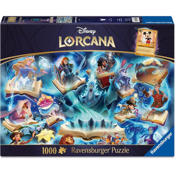 Ravensburger Glimmers Of The Realm: Sapphire - 1000pc Jigsaw Puzzle