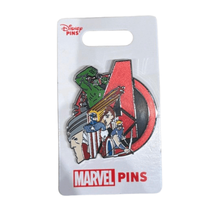 Disney Parks Marvel Avengers Insignia Pin New With Card