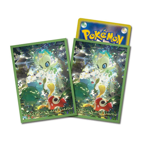 Pokemon Center Japan Exclusive Card Sleeves - Celebi (64-Pack) - Pokemon International Card Sleeves