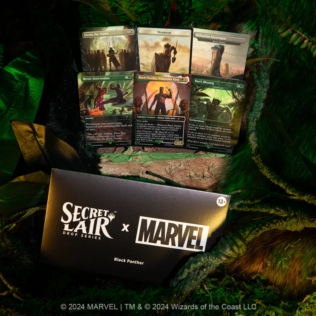 Secret Lair Drop: Secret Lair x Marvel's Black Panther - Non-Foil Edition