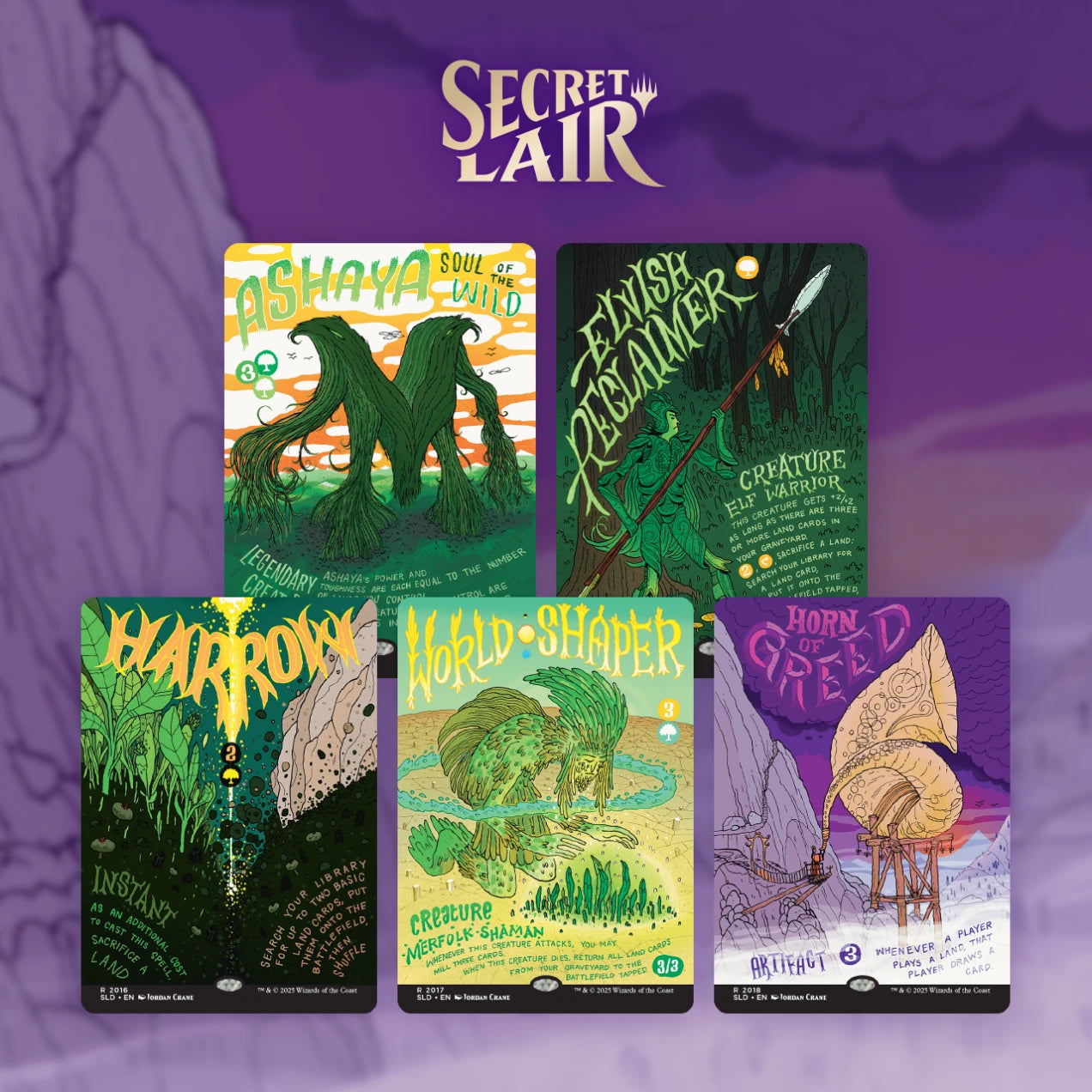 Secret Lair Drop: Our Boss is on Vacation Superdrop: Garden Buds - Non-Foil Edition