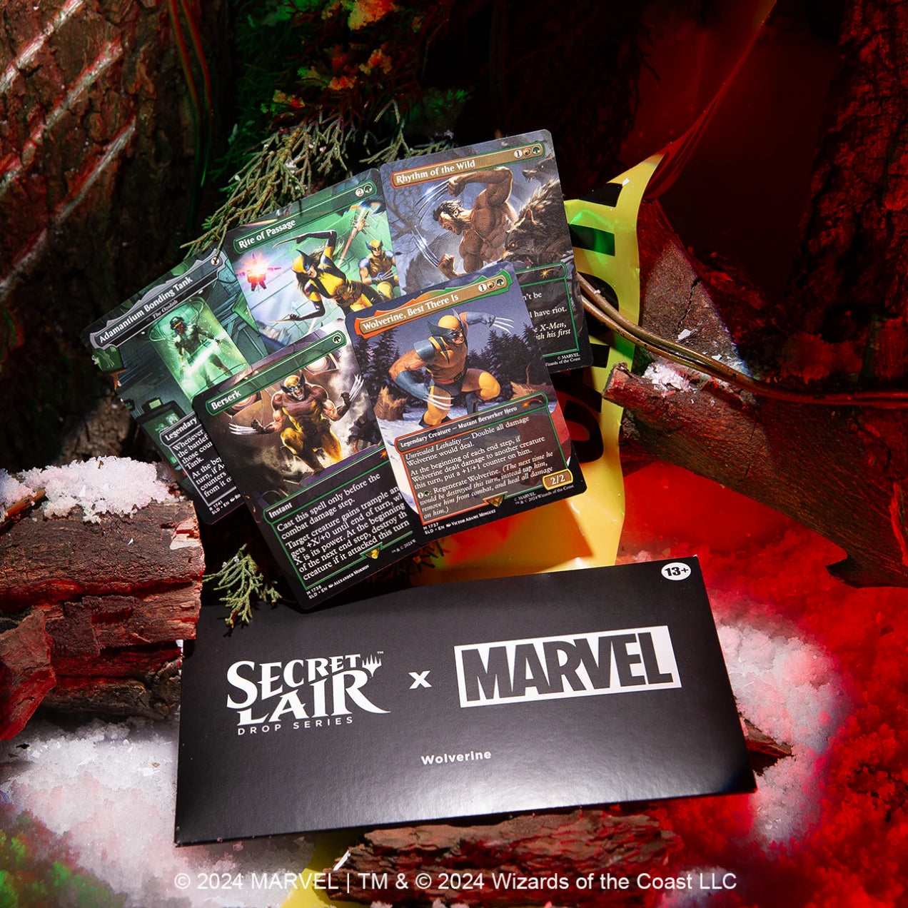 Secret Lair Drop: Secret Lair x Marvel's Wolverine - Non-Foil Edition