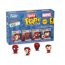 Marvel Bitty Pop! Spider-Man 4-Pack