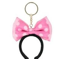 Japan Tokyo Disney Mini Headband Keychain