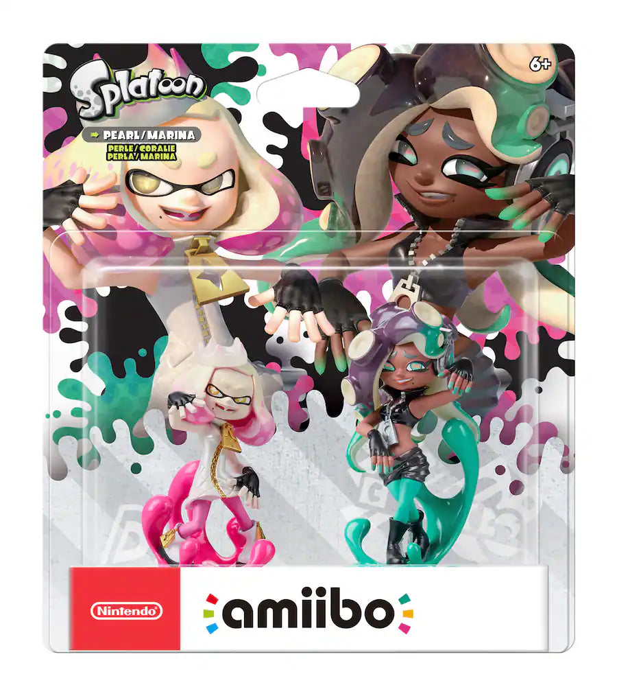 Nintendo - amiibo Figure 2-Pack (Splatoon series Pearl & Marina) - Multi