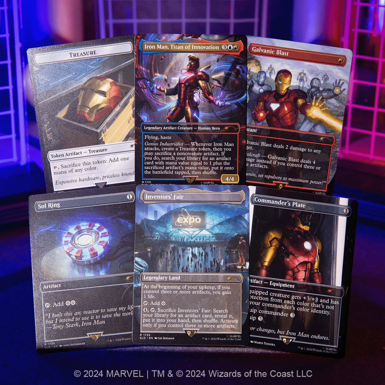 Secret Lair Drop: Secret Lair x Marvel's Iron Man - Non-Foil Edition