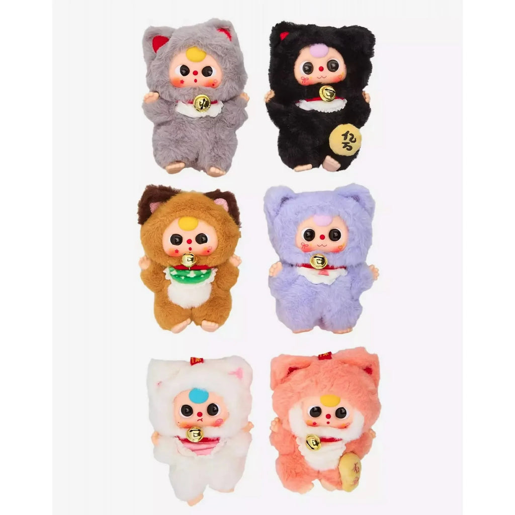 Baby Three Collectible Mystery Plush - Blind Box Surprise Toy - Billionaire Cat Plush Collection - Includes 1 Random Character