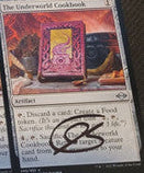 Artist proof Foil Signed Underworld Cookbook