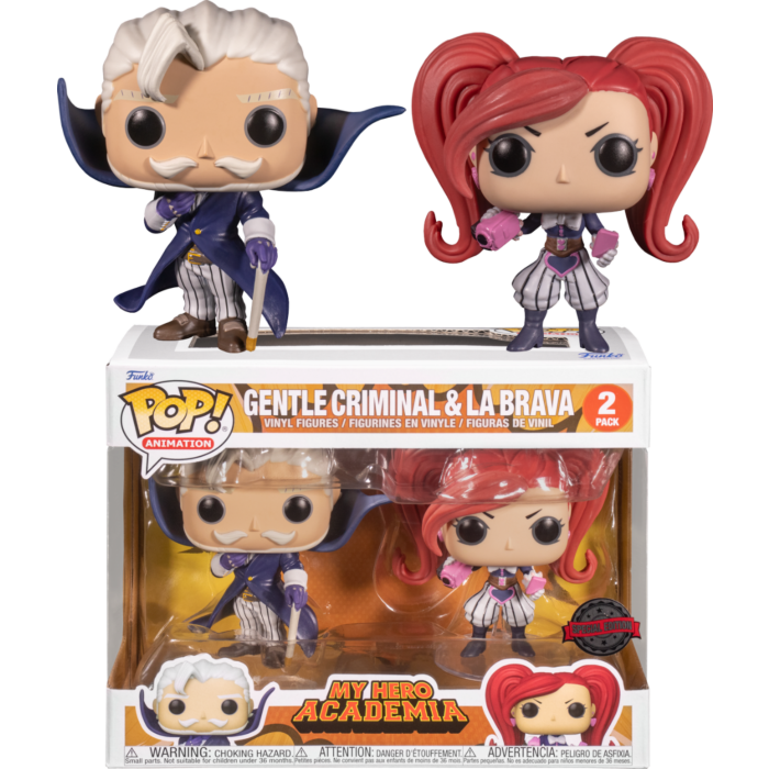 Funko Pop! My Hero Academia - Gentle Criminal & La Brava 2 Pack