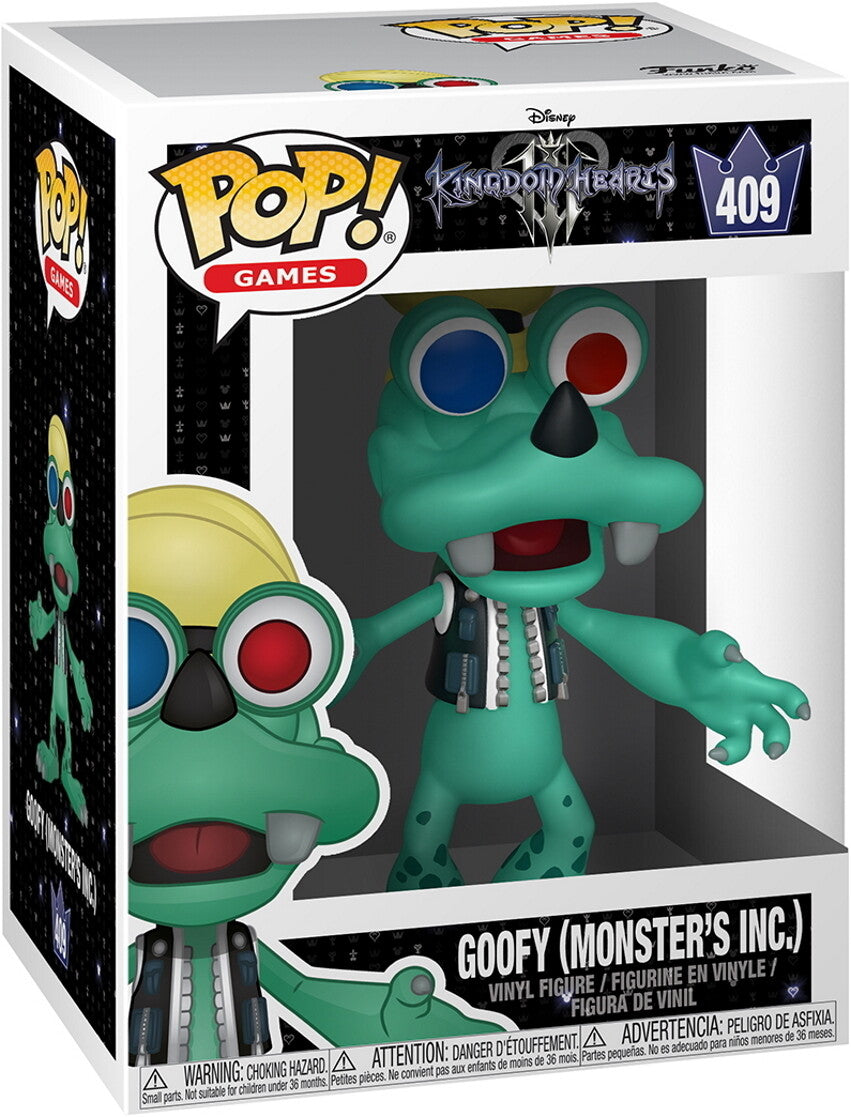 Funko Pop Disney: Kingdom Hearts - Goofy (Monster's Inc) #409