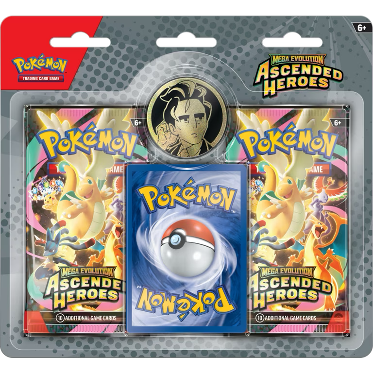 (Presale) - Pokemon Mega Evolutions 2.5 Ascended Heroes 2-Pack Blister