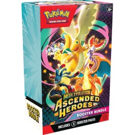 (Presale) - Pokemon Mega Evolutions 2.5 Ascended Heroes Booster Bundle