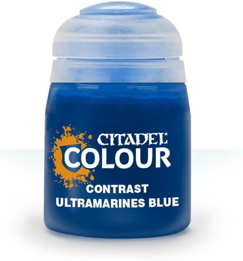Games Workshop Citadel Paint Contrast: Ultramarines Blue (18ML)