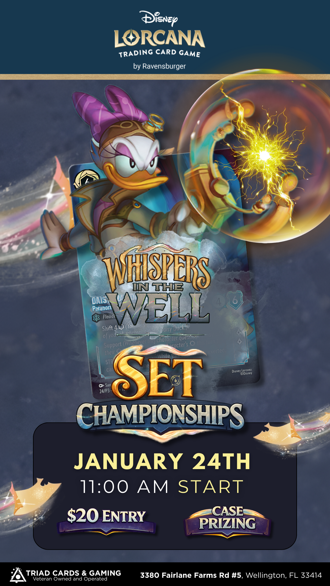 Disney Lorcana: Whispers in the Well Set Championship Entry