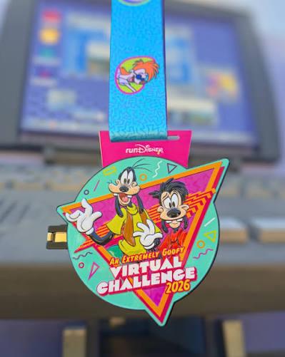 Disney Run An Extremely Goofy Virtual Challenge 2026 Medal