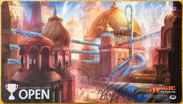 Star City Games Open Magic: The Gathering Aether Hub Playmat (Used)