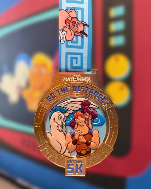 Disney Run Go The Distance Virtual Challenge 2026 Medal