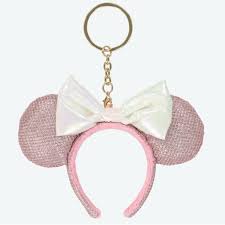 Japan Tokyo Disney Mini Headband Keychain