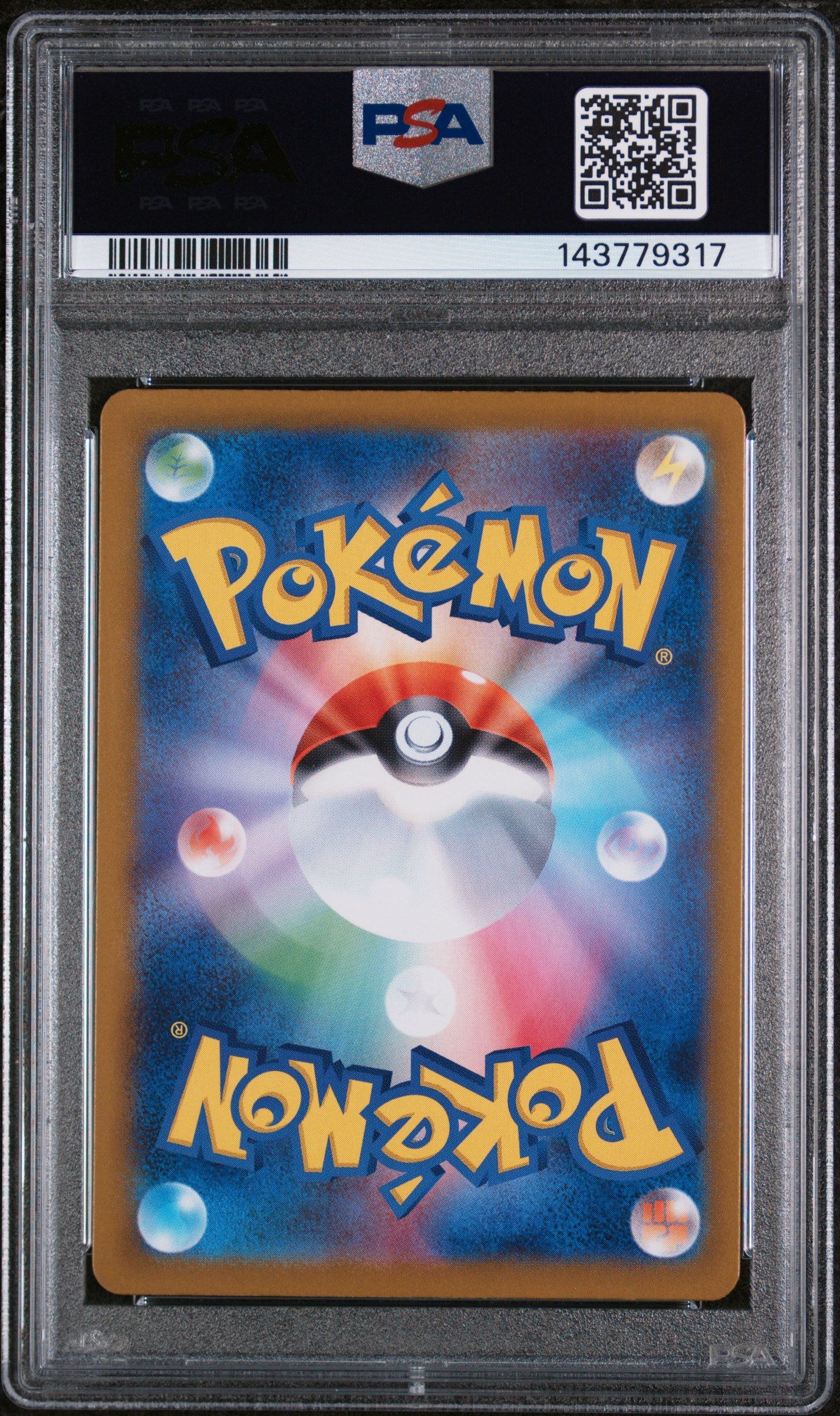 Rocket's Moltres Ex Special Art Rare  JP Sv10 PSA 9 (Back)