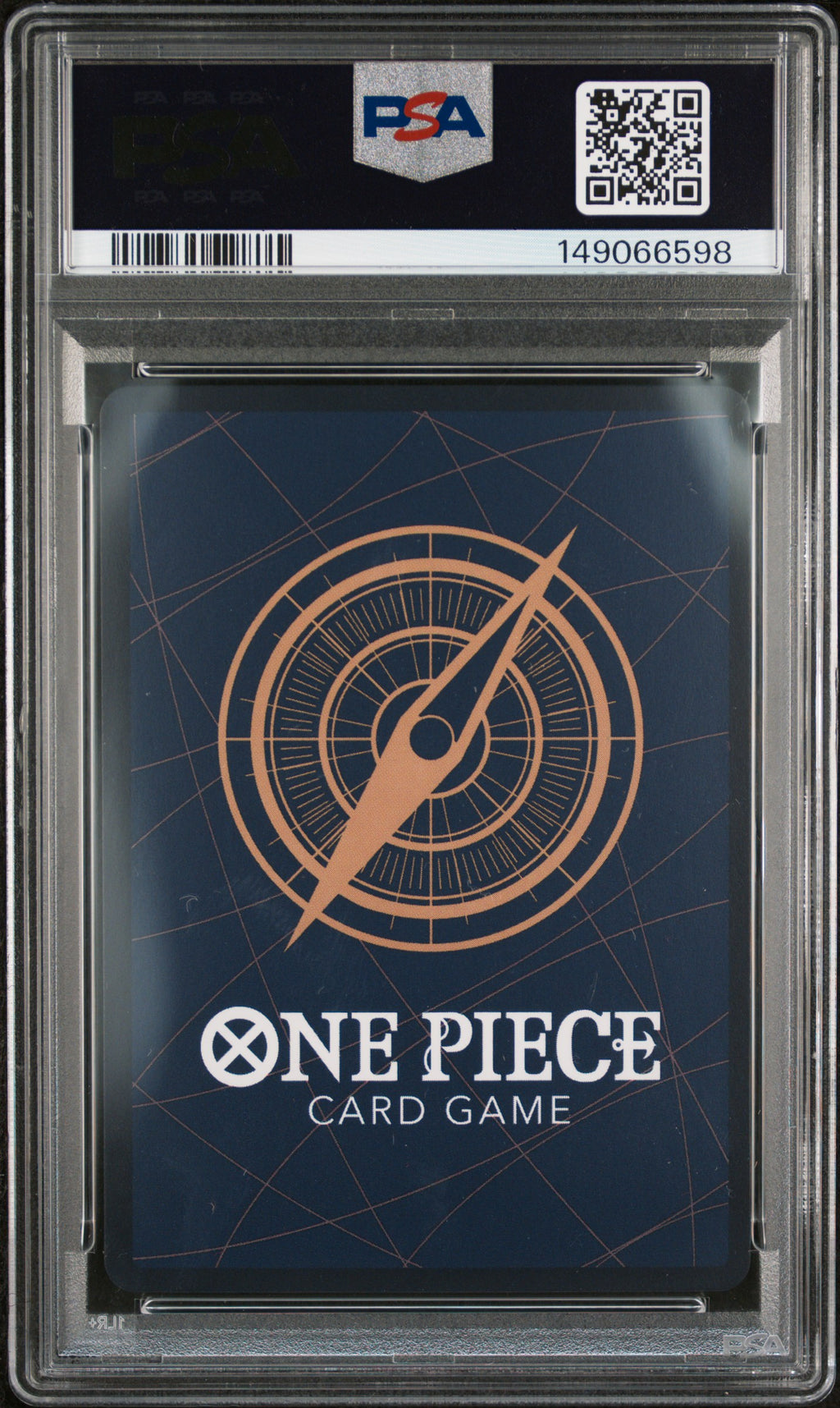 Monkey D. Luffy Coll Basketball: Us Voyage One Piece Promos 055 NM PSA 10 (Back)