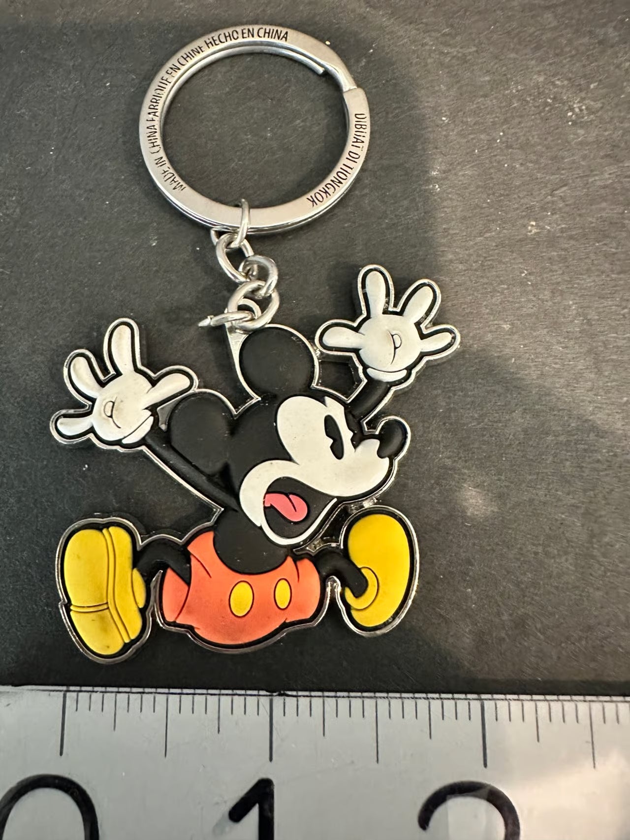 Disney Parks Keychain Mickey Mouse NEW