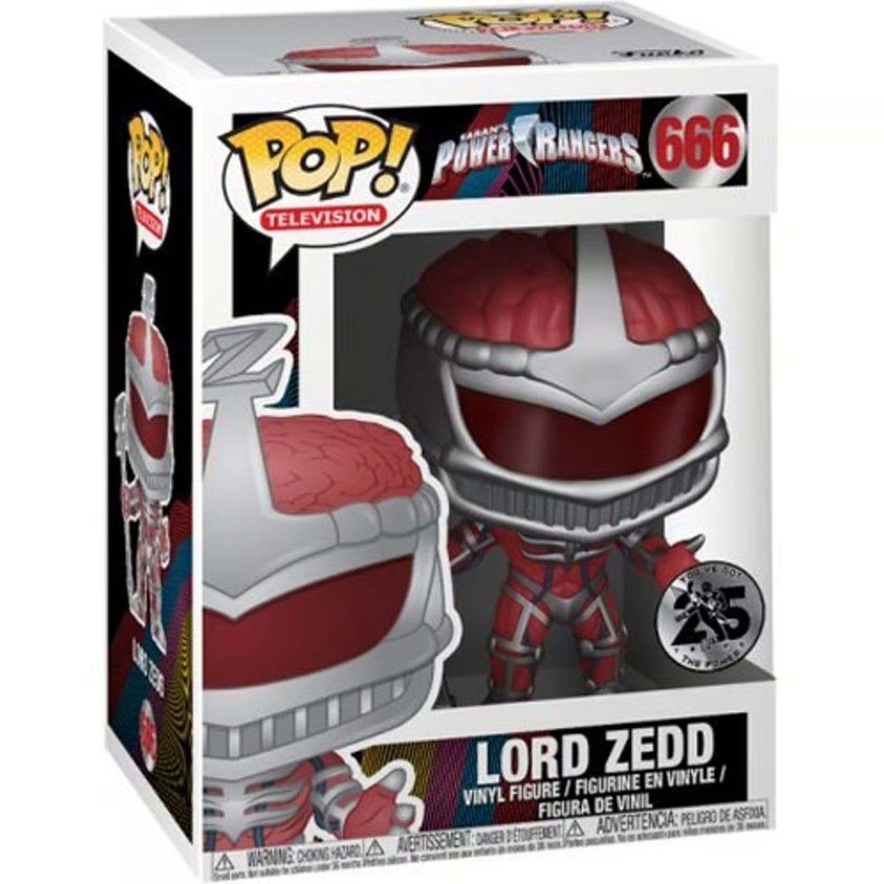 Funko Pop! Power Rangers Mighty Morphin Lord Zedd Vinyl Figure #666