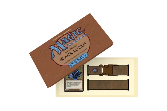 Magic: The Gathering Black Lotus Pin and Lanyard Set