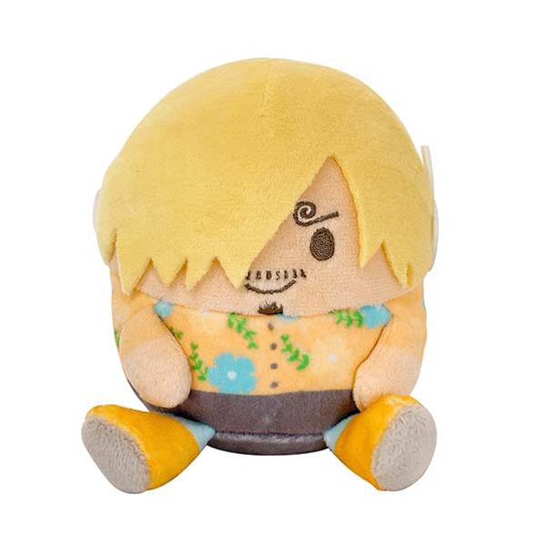 One Piece Mugitama Crew Plush Toy / Sanji EGGHEAD Costume Toei store from japan