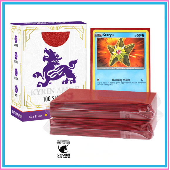 Kyrin Amor 100 Sleeves - Rough - Matte