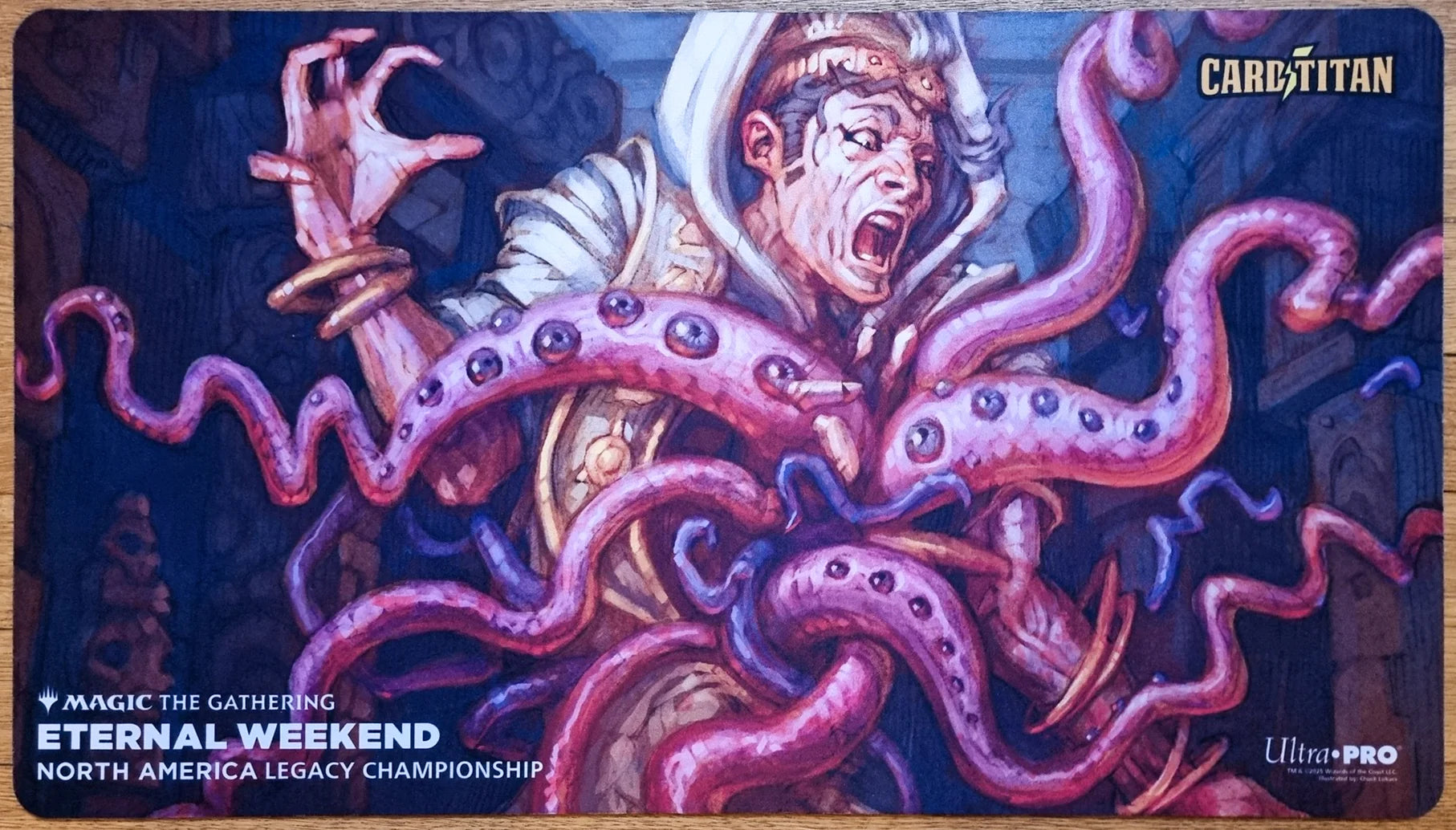 Magic: The Gathering Eternal Weekend North America Championship Tendrils of Agony Playmat (Used)