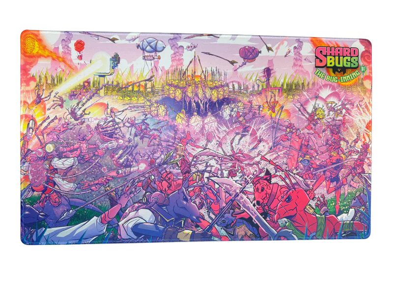 Shard Bugs - Stitched Playmat - ZipDraw Limited Edition [OPEN]