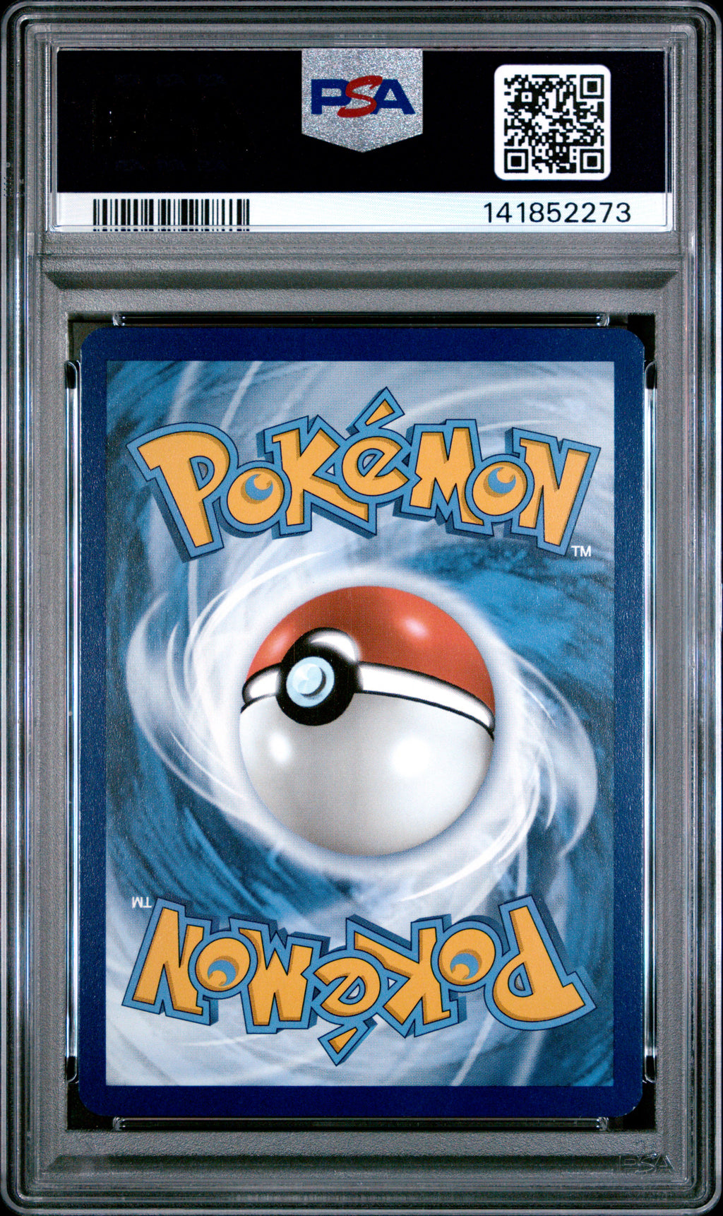 Psyduck Illustration Rare Pokemon Mew En-151 175 NM PSA 9 (Back)