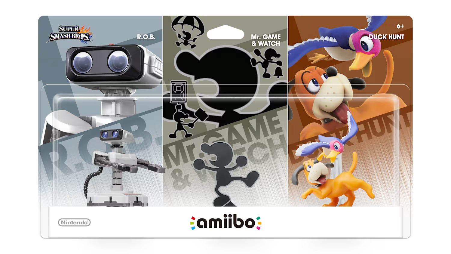 Super Smash Bros. Retro 3-pack Amiibo