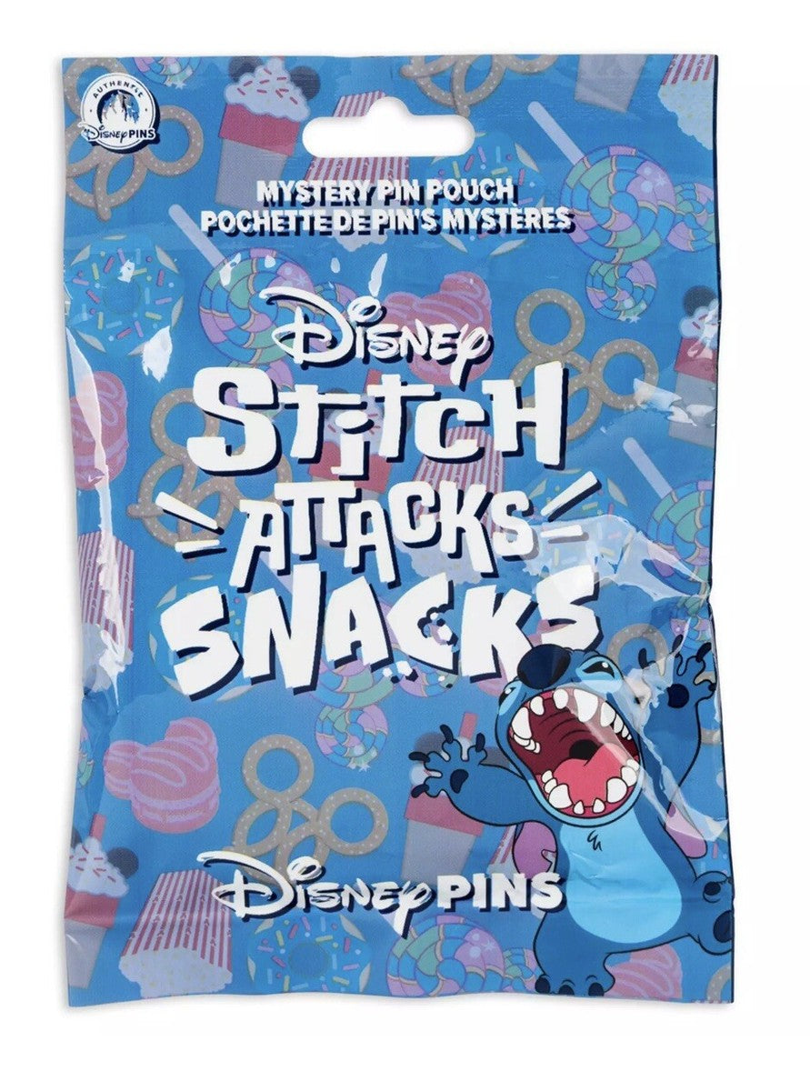 Disney Pins - Stitch Attacks Snacks