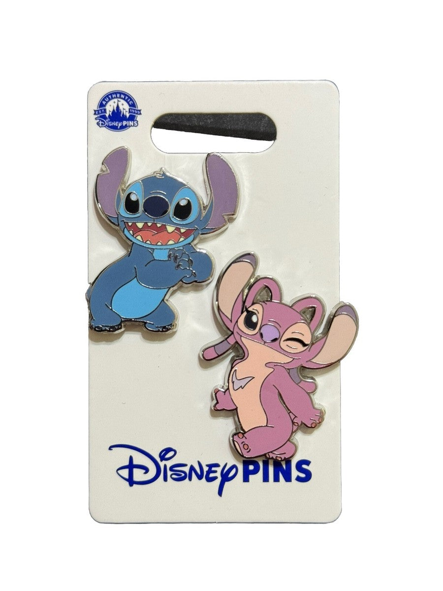 Disney Pin - Stitch & Angel 2 Pin Set