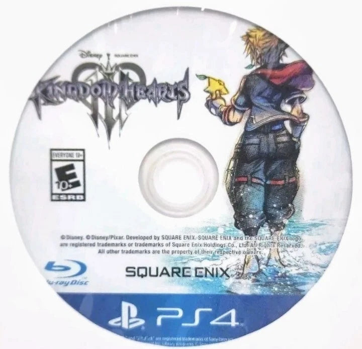 Kingdom Hearts 3 III - Playstation 4 PS4 - Disc and Case Only