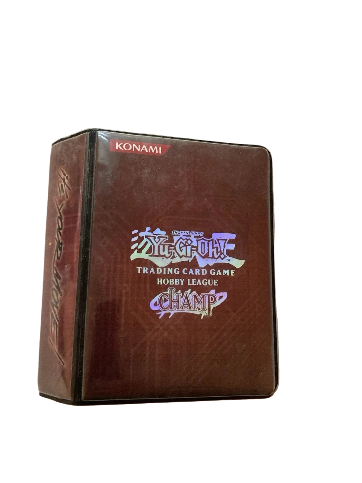 Yugioh Hobby League Champ Mini Album Binder Folder Storage [Used]