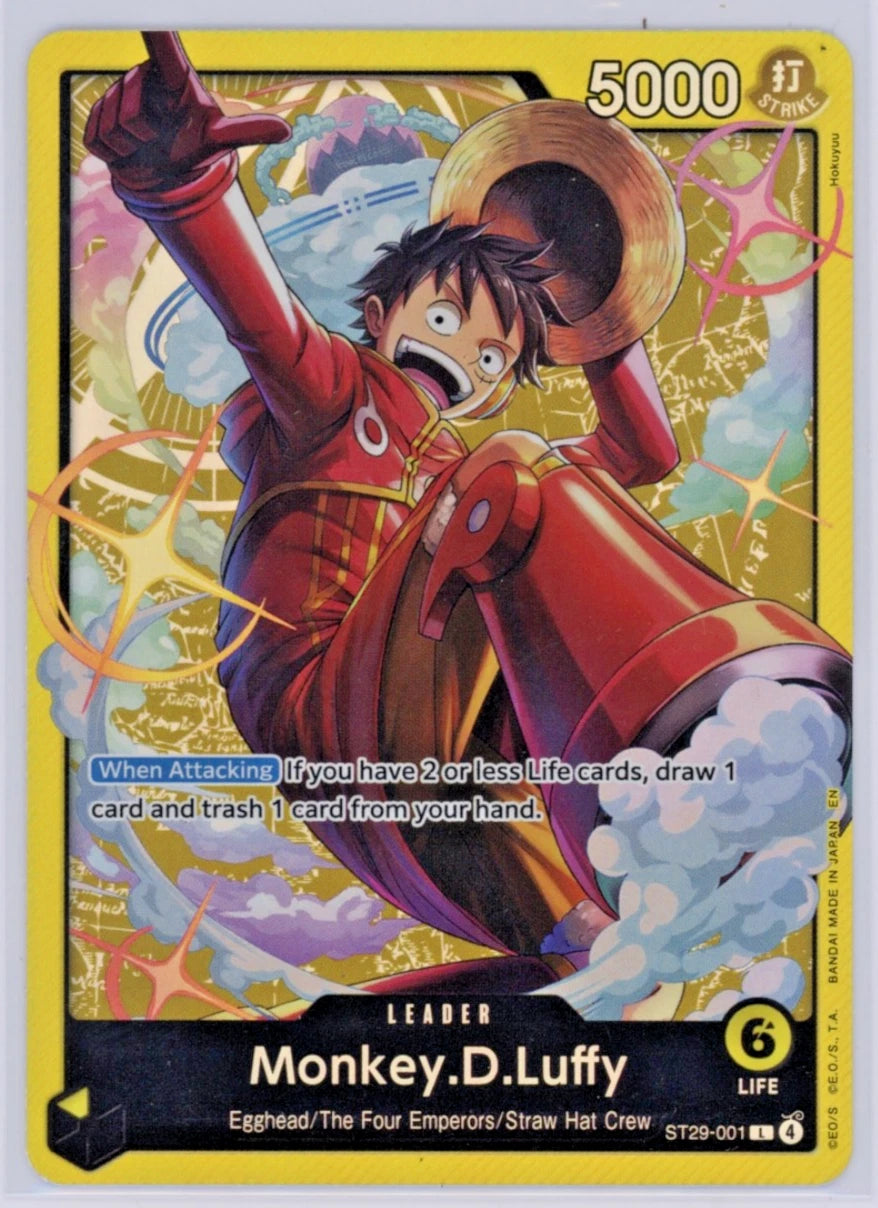 Monkey.D.Luffy  (ST-29) - Starter Deck 29 - [OPEN]