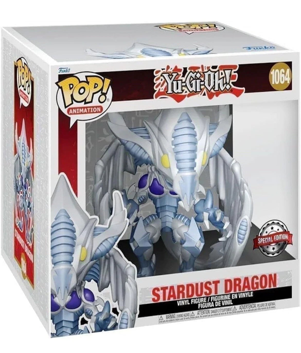 FUNKO Pop YU-GI-OH! 1064 STARDUST DRAGON Target Exclusive! Special Edition!