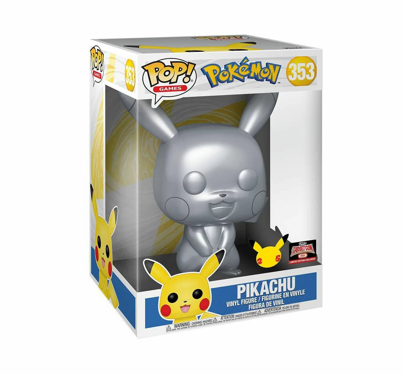 Jumbo Funko Pop! Pikachu #353 Jumbo 10-inch Figure Pokémon